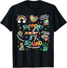 Autism Awareness Support Squad Puzzle Heart Unisex T-Shirt