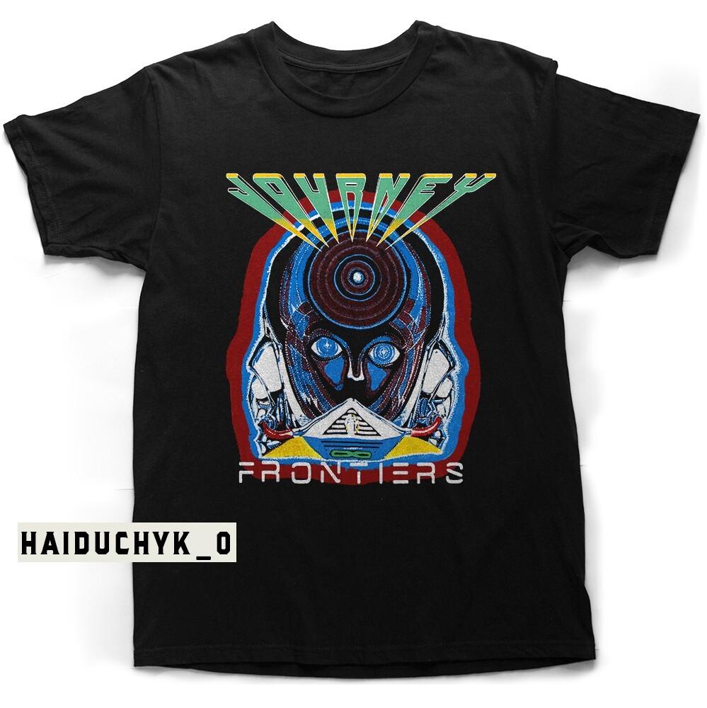 Journey Tour Унисекс Черная Футболка Размер S-5XL Унисекс Футболка S