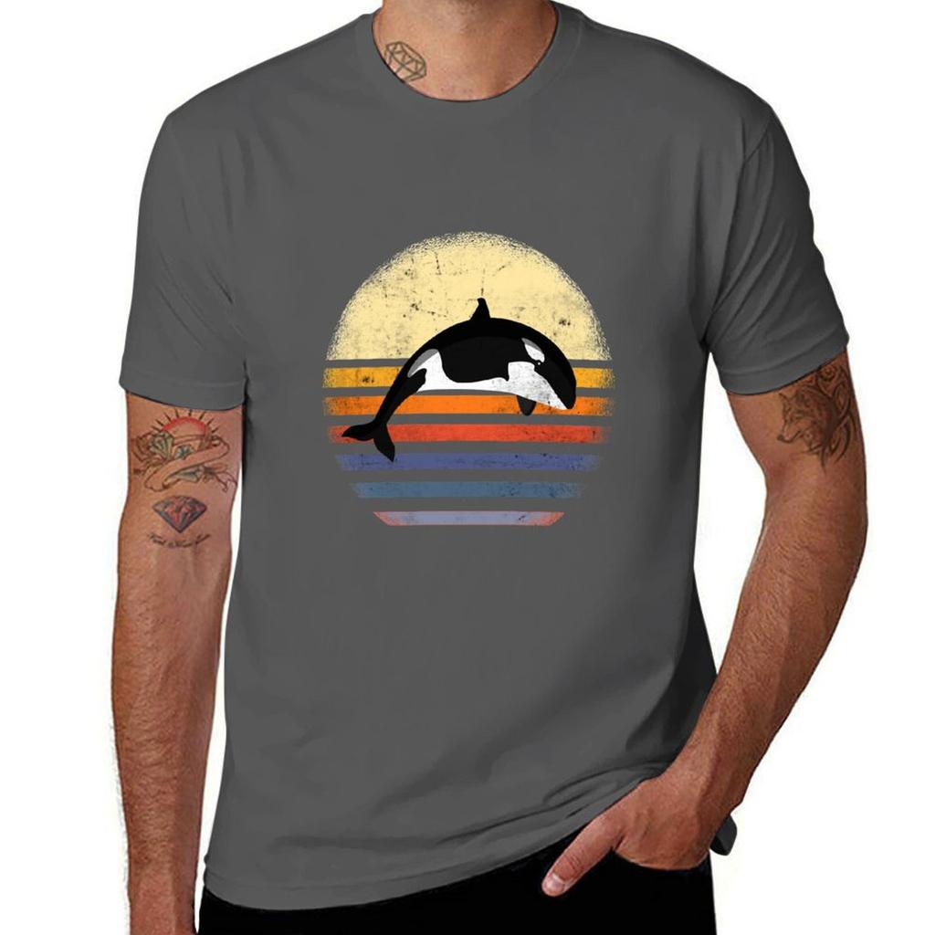 Orcas Killer Whales Animal Welfare Killer Whales TShirt Lightweight Gym Training TShirt