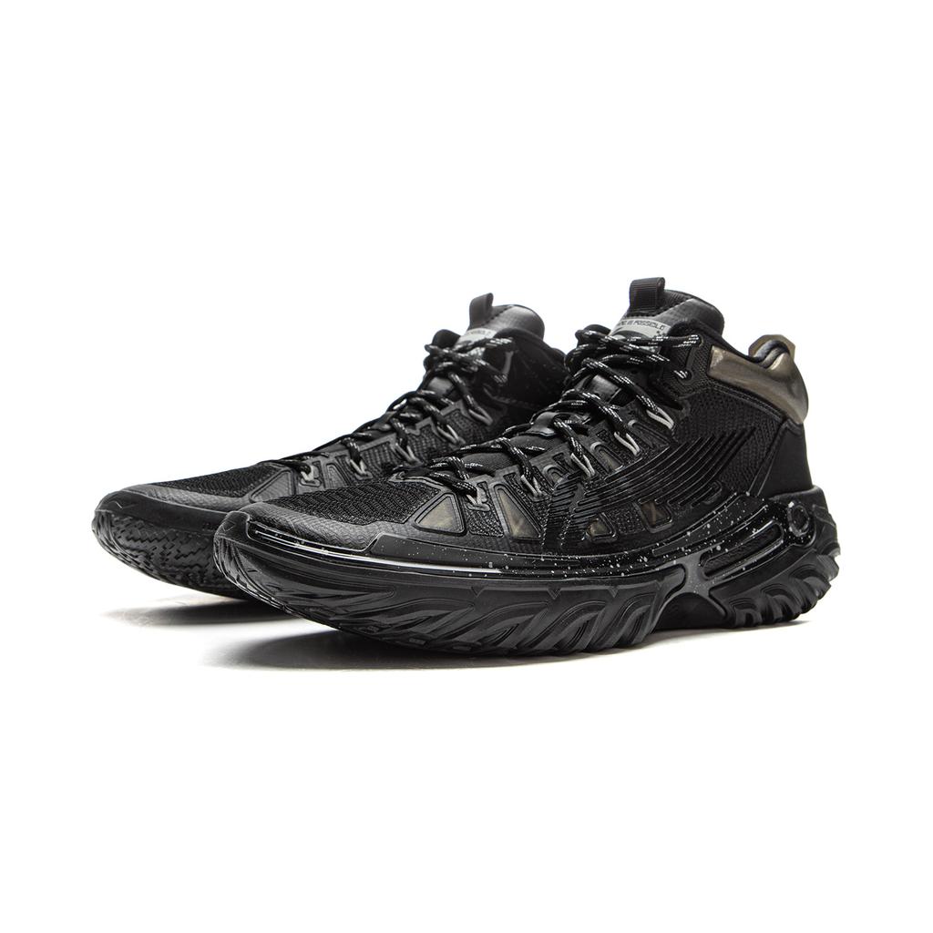 Li Ning Jie Ao 2 High Basketballschuhe Herren High-Top Schwarz ABFU047-7