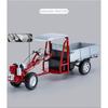 1/16 Scale Tracked Metal Tractor Children's Racing Toy Model Reproduction Decoration Exquisite Gift Selection