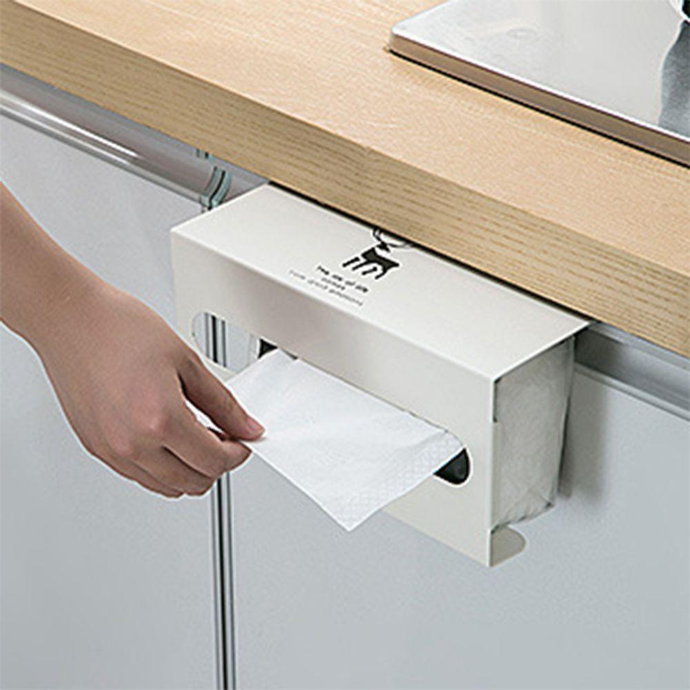 Creative Kitchen Paper Towel Holder Upside Down Drawer Storage Box  Household