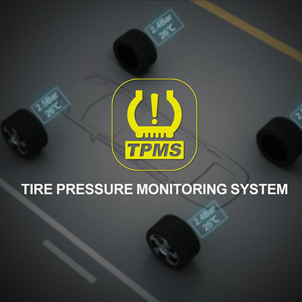 USB Android Car TPMS USB TMPS Internal External Sensor Android Navigation Alarm System Tire Pressure Monitoring System With 4 Sensors