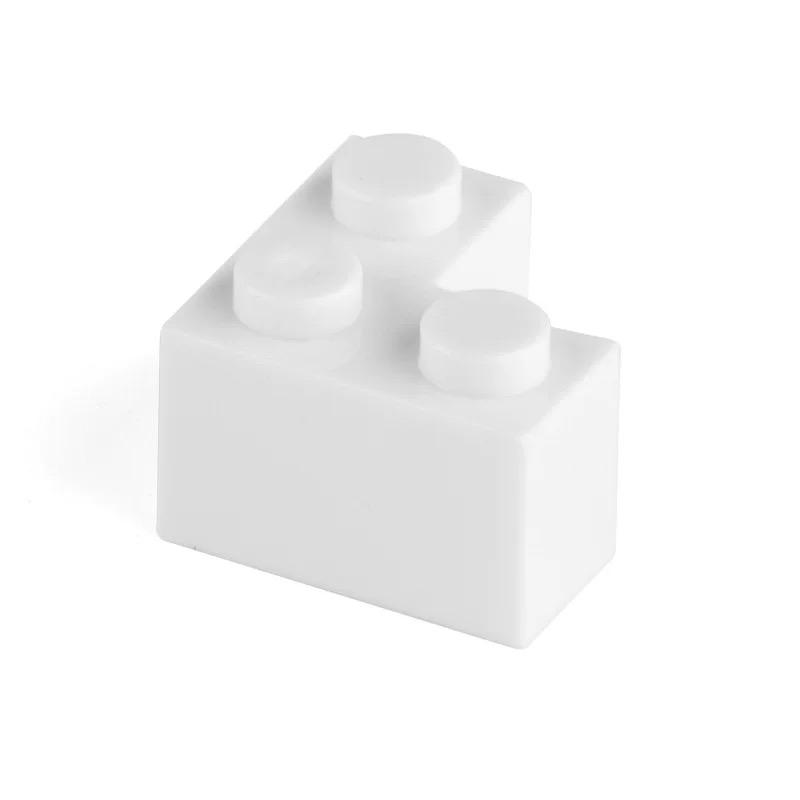 

80PCS BRICK CORNER 1x2x2 Compatible 2357 Self-Locking Bricks Building Blocks Toys Accessories 80 pcs белый