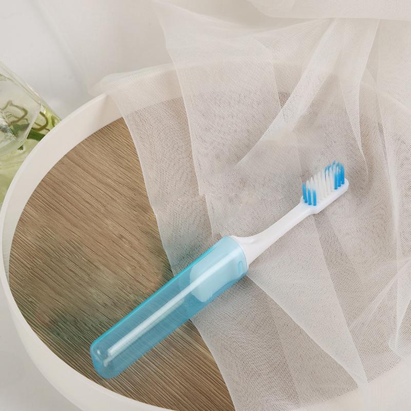 Folding Toothbrush And Comb Travel Kit Hygiene Oral Portable Disposable Camping Tooth Brush