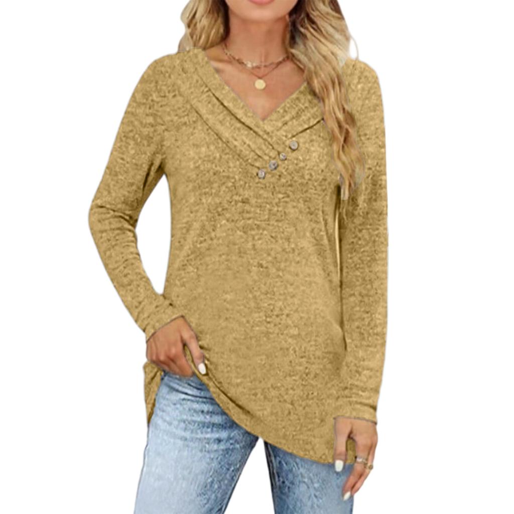 Women's Fashionable Long Sleeve Elegant Commuting And Casual Top