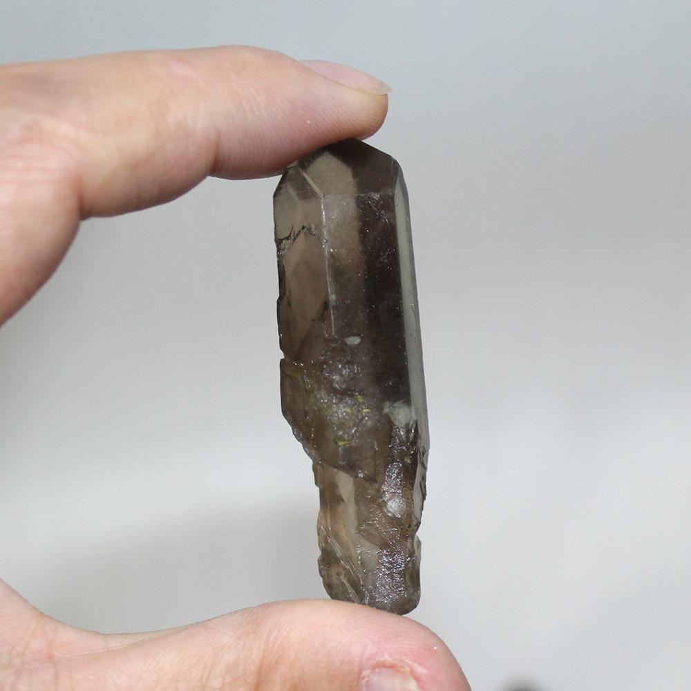 Natural Lemurian Rough Smoky Quartz Crystal Point For Healing Spiritual Growth Home Decor