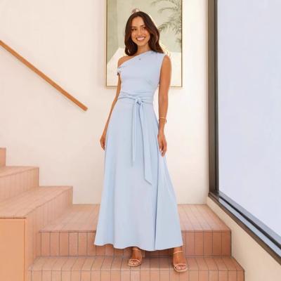 Women's Summer Fashion Temperament Sexy Lace-up Dress