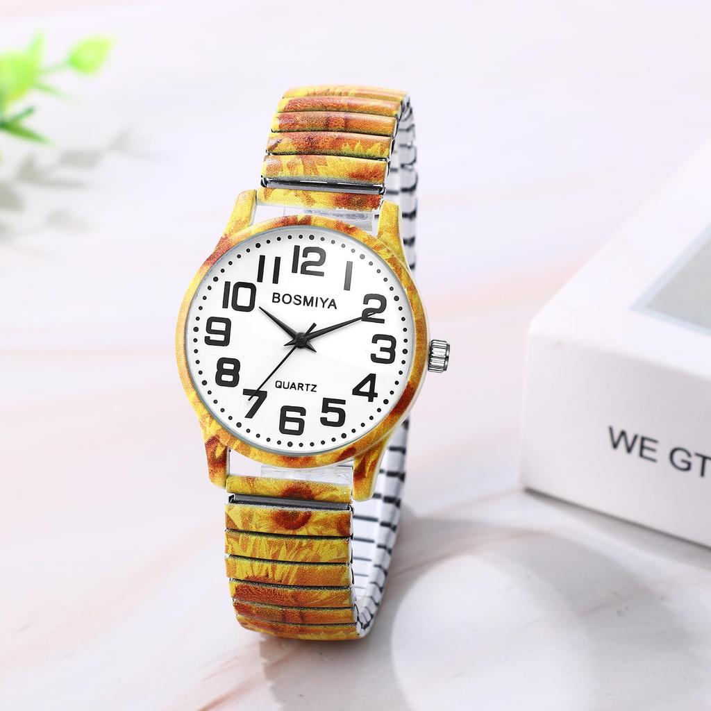 Niedliche antike analoge Uhr für Einheitsgröße Edelstahl Schlichte und stilvolle Quarzuhr Perfektes Geschenk für Tag Frauen Wasserdicht, Meiste, Armband, -