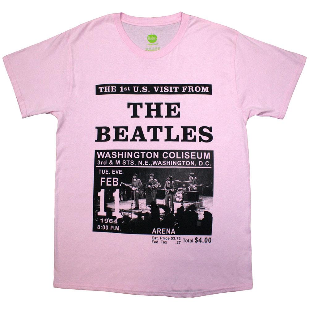 The Beatles Unisex Adult Washington ´64 Promo T-Shirt