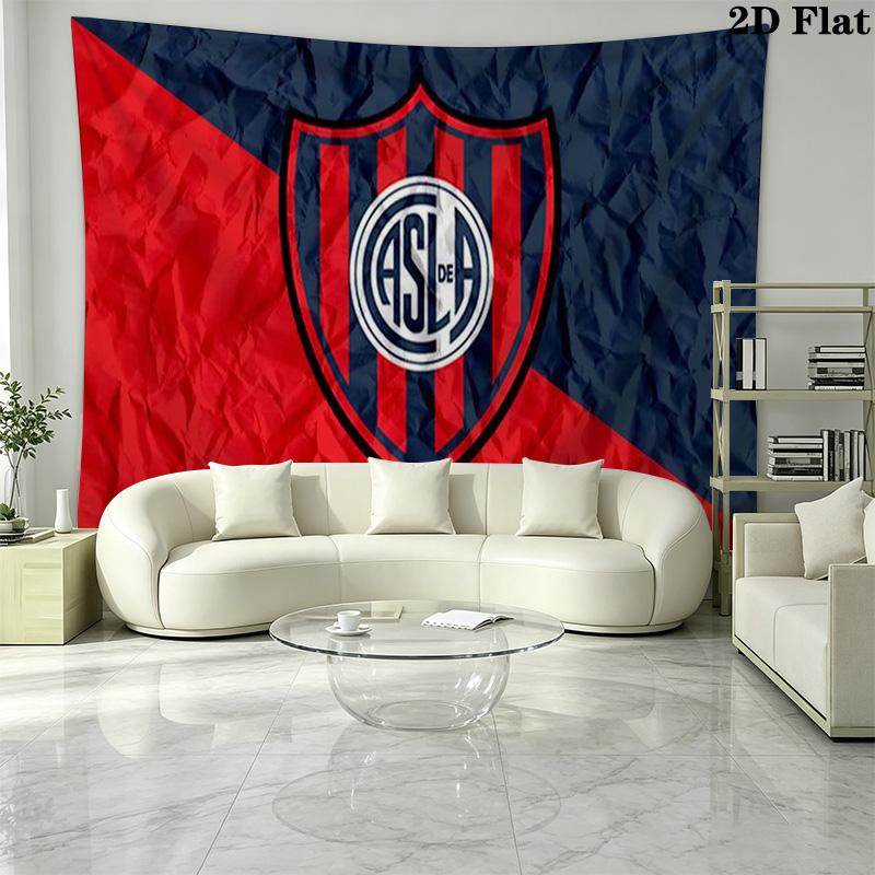 San Lorenzo Art Wall Tapestry Aesthetic Wall Hanging Printed Fabric Blanket Decorative Tapestries for Bedroom Living Room Home Decor