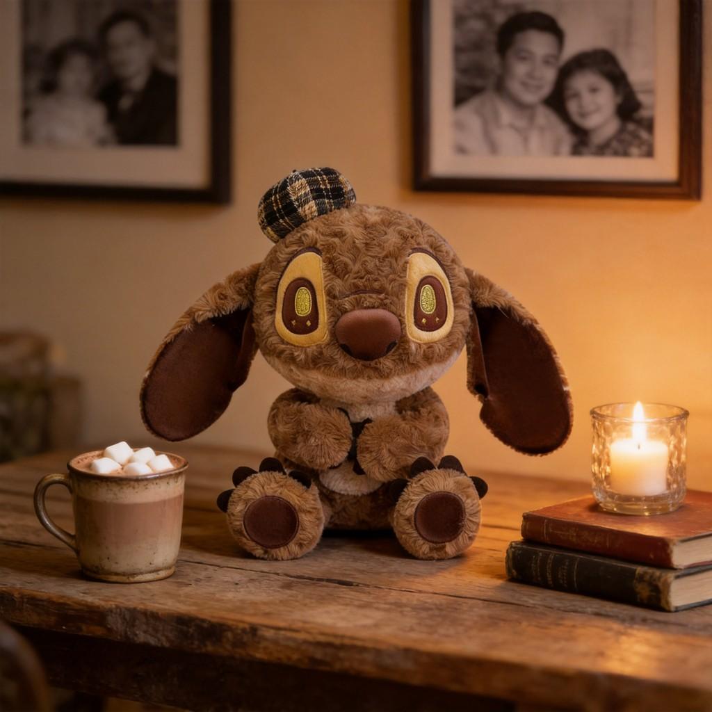 Peluche di Stitch con Imbottitura in Cotone PP per Regalo Collezionisti e Bambini