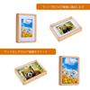 Beech Natural Wood Solid Wood Mini Picture Frame Large Photo Frame 5 Inch Compatible Mounted Easy Installation Photo Album Storage Anniversary Family