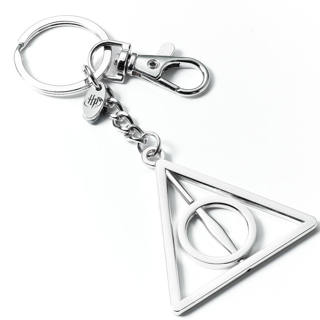 Harry Potter Deathly Hallows Spinning Keyring