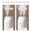 Luftbefeuchter Haushalt 300ml Großes Fassungsvermögen Nebelbereiter Doppelspray Kabellos Ultraschall Aroma Diffusor Farblicht Vernebler