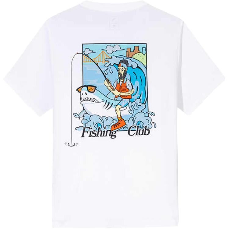 Anta KT Collection Basketball Collection T Shirt Men's Pure White 152521156-1