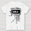 Retro Cassette Cotton Summer Casual Cool Loose T-Shirt