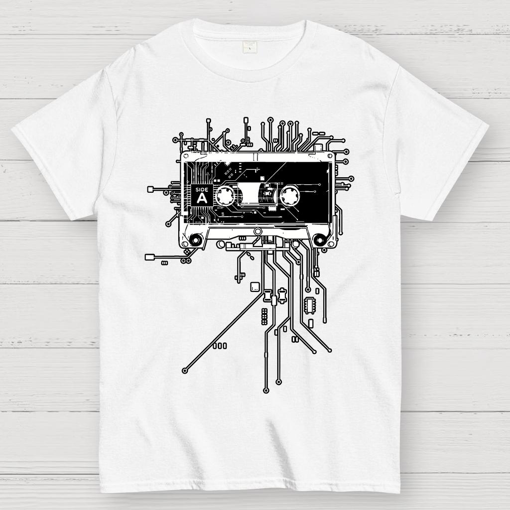 Retro Cassette Cotton Summer Casual Cool Loose T-Shirt