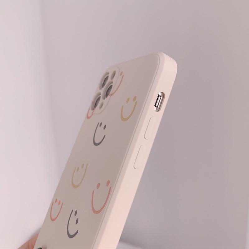 Fuuny Smiley Phone Case For Iphone 12 Mini 11 Xs Max 13 14 Pro Max 7 X 8 Xr Plus Silicone Protective Cover Capa Shell Conque