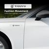 Car Emblem Leaf Metal Stickers Auto Decoration For Volvo XC90 V90 V60 XC60 V40 EC40 EX40 S80 S60 S90 C40 XC40 V70 XC70 C30 C70