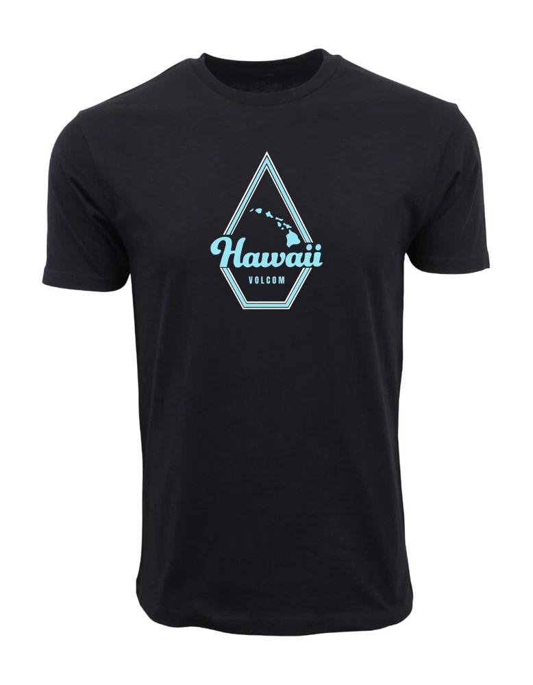 Volcoms Unisexs Hawaii Premium T Shirt S