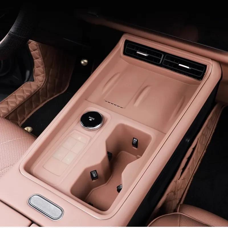 For Tiggo 9 Chery Tiggo 8L Car Central Control Gear Water Cup Wireless Charging Integrated Modification Protection Silicone