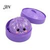 Hand Exercise Ball Halloween Dumpling Squeeze Toy, Pumpkin Ghost Bat Steamed Bun Sensory Toy Anxiety Relief for Stress Relief, Fidget Party Favors