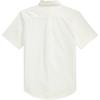 Polo Ralph Lauren Baumwolle Kurzarm Oxford Uniformhemd Kinderhemden Weiß 323934998-001