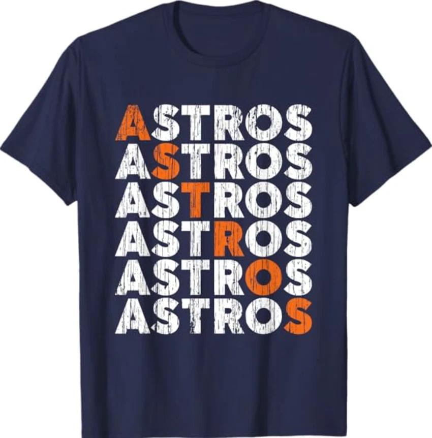 Astros Retro T- Shirt 3XL