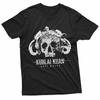 Kublai Khan Teschio T-Shirt Gotica Oscura Unisex