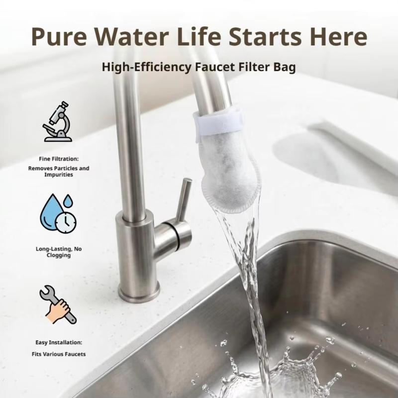 Universal High-density Tap Water Filter Cotton for Reliable Purification in Kitchen