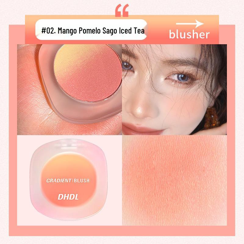 

Палетка румян DHDL Gradient: Водостойкие, Потостойкие, Стойкие, Не выцветающие, Легко наносящиеся румяна Dirty Tea.