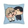 Alien Stage Ivantill Till Ivan Ivti Square Pillow Case  Cushion Cover Funny Zipper Decorative Pillowcover for Sofa 18"