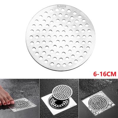 1 stücke Edelstahl Dusche Waschbecken Sieb Ablauf Haar Filter Abdeckung Haar Filter Boden Ablauf Pad Für Bad Dusche Zubehör