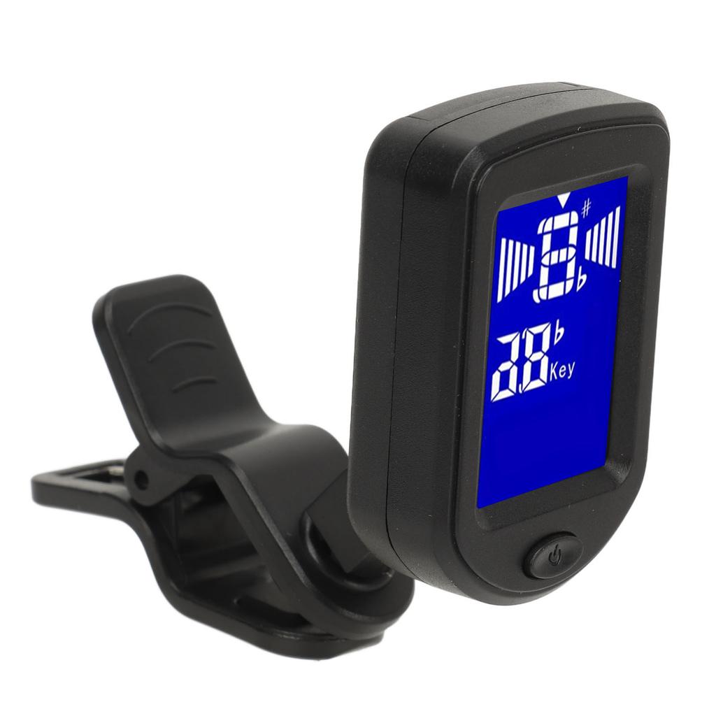Digital Electronic Tuner Multifunctional High Accuracy Clip On String Instrument Tuning Device
