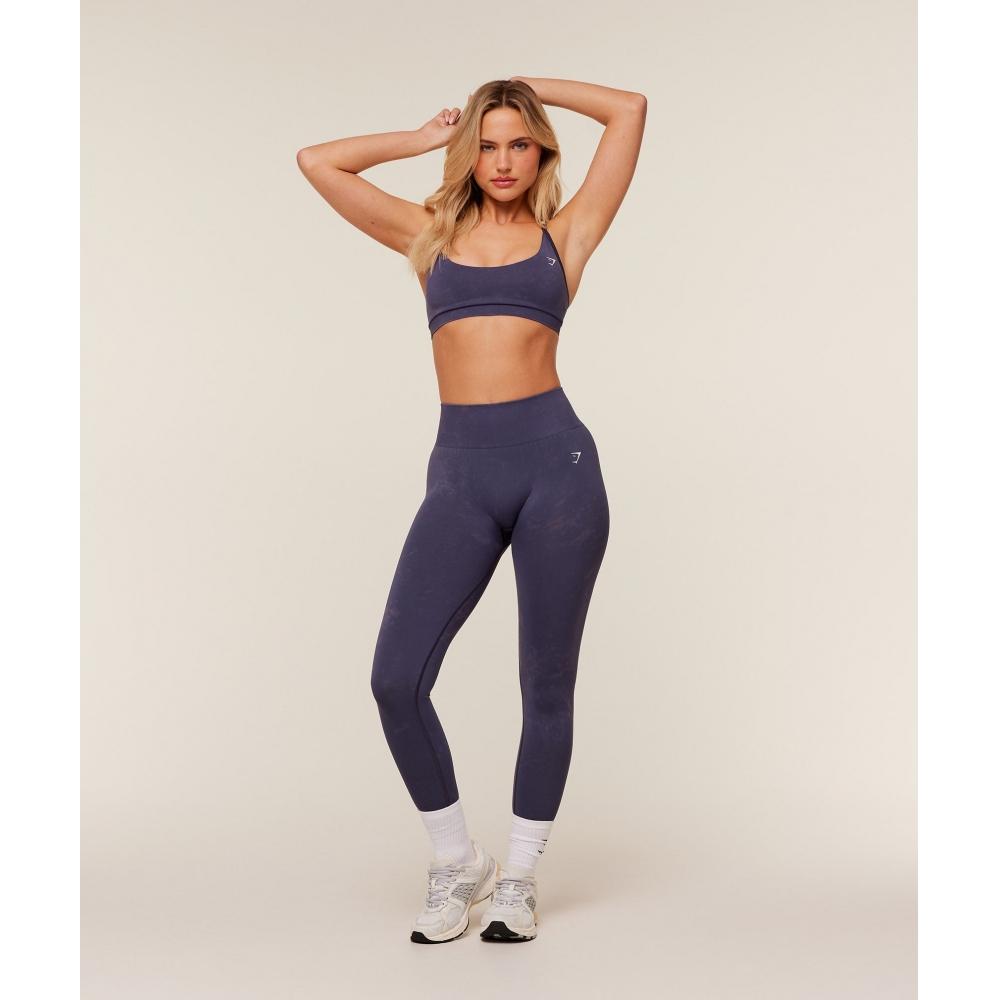 Gymshark Everyday Seamless Washed Legging 2.0 Gs Midnight Purple Wash B6b8x Pcl1
