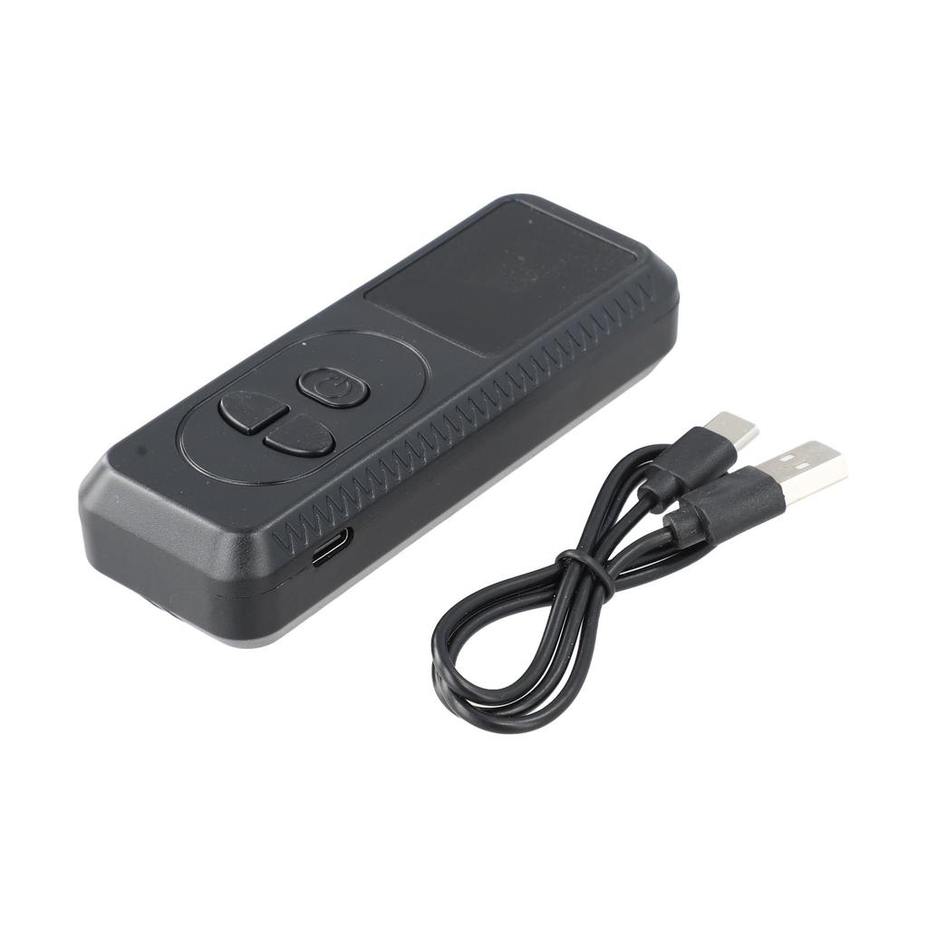 Black Nuclear Radiation Detector Geiger Counter For Safety Large-capacity Battery Multi-language Support Rechargeable Battery