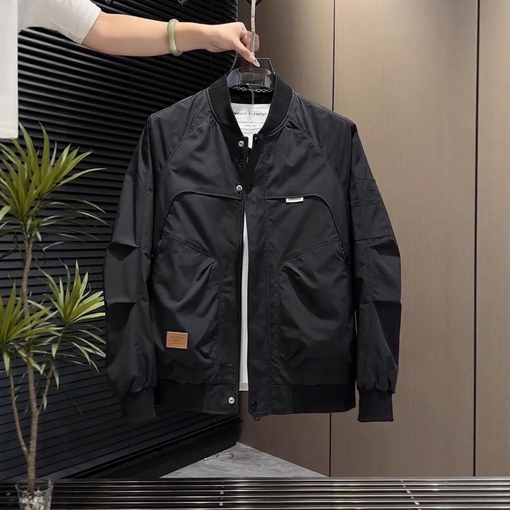 Men's Baseball Jacket Spring and Autumn Fashion Versatile Casual Jacket