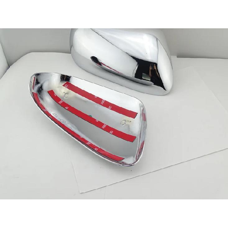 Chrome Rearview Mirror Cover Cap Exterior Accessories for 2009-2015 Honda Pilot No Turn Signal Light