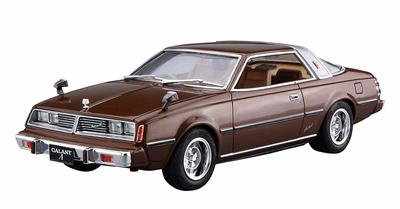 Aoshima Bunka Kyozai The Model Car Series Mitsubishi A133A Galant Delta 1978 Plastic Model 1/24 No.78