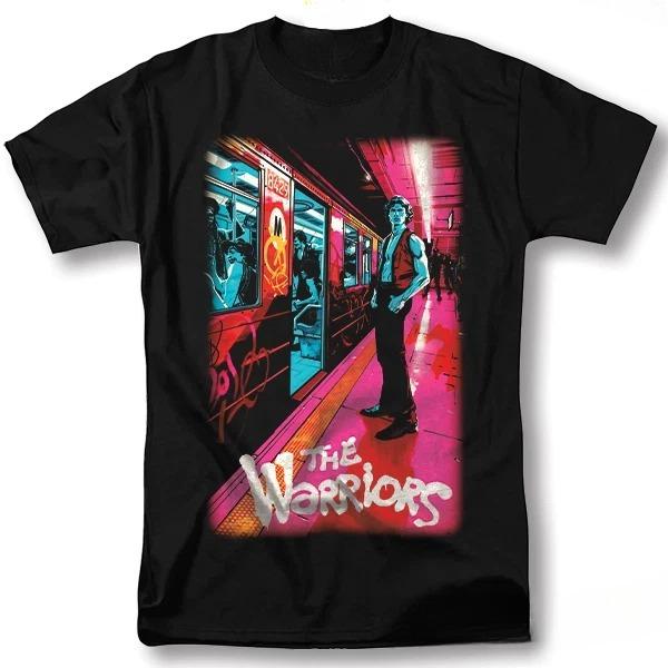 The Warriors Movie Shirt Poster Graphic Movie Classic Gang Film TShirt S