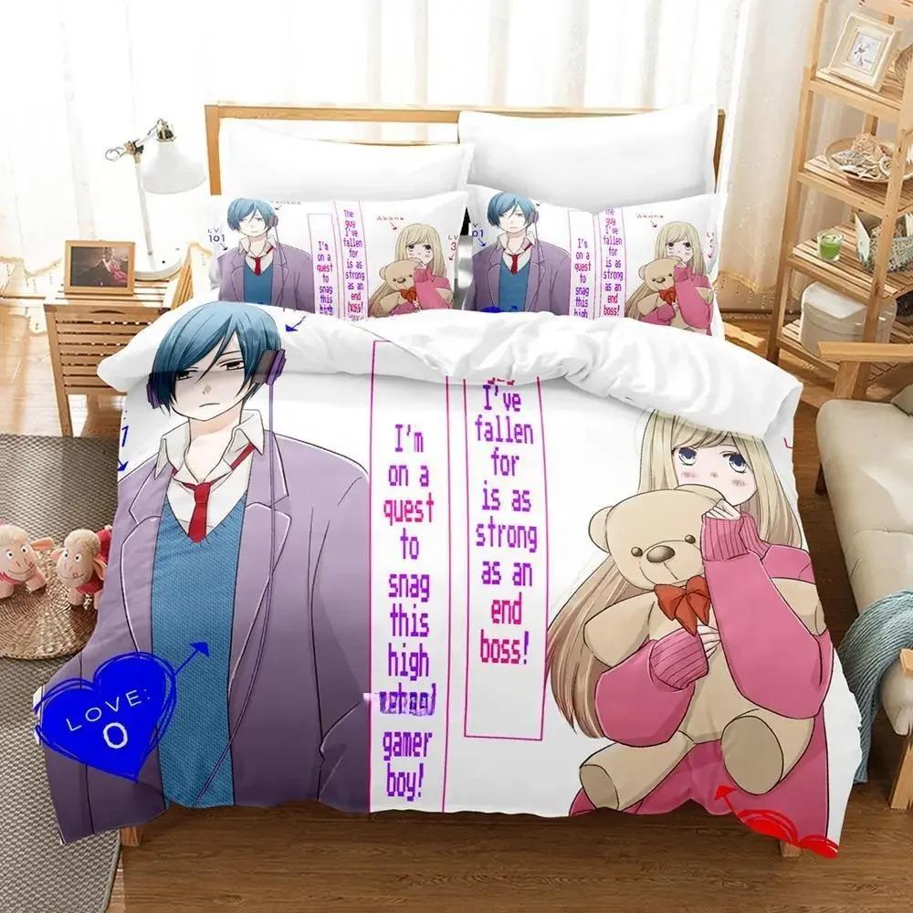 SkinFriendly Breathable Single Twin Full Queen King Loving Yamada At 999 Size Bed Adult Kid Bedroom Duvetcover Sets Anime Quilt