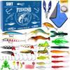 672A Luya Mysterious Fishing Equipment All Fishing Kits Big Mouth Bass Small Mouth Bass Troutbait Fishing Set