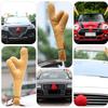 1/3/5Pairs Christmas Car Decoration Deer Horn Antlers with Red Nose Tail Holiday Gift Set Car Accessories Pendant 2026