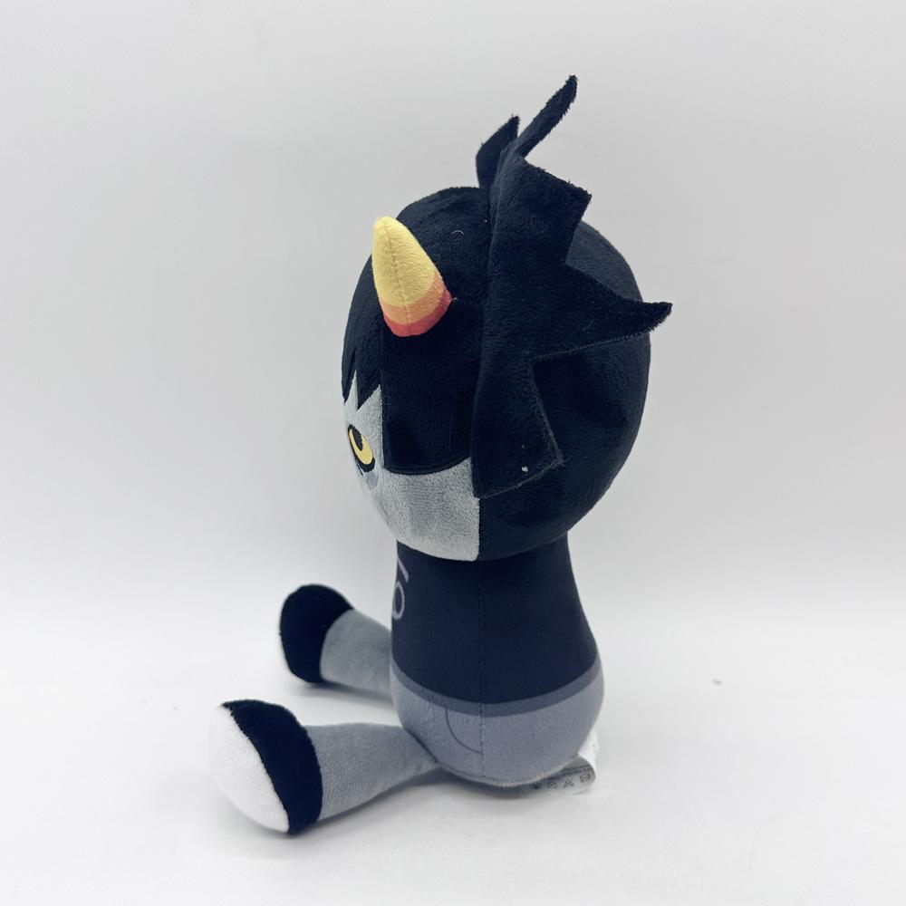 Homestuck John Egbert Plush Toy Cute Armless Boy With White Clothes Black Hair Stuffed Doll Pillow Toy For Kid Gifts