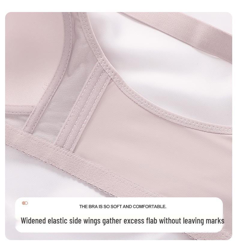 Front Buckle Shaping Bra for Anti-Sagging, Wire-Free Comfort for Middle-Aged & Elderly Mothers
