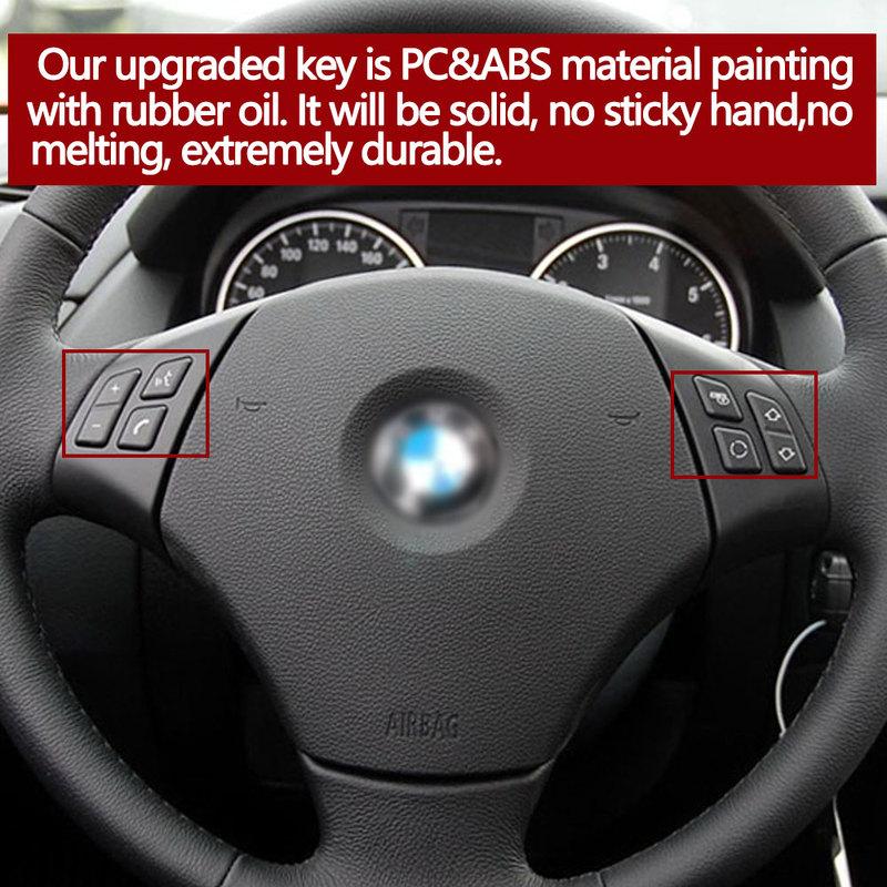 Car Multifunction Steering Wheel Buttons Control Switch Button For BMW 3 Series X1 E90 E91 E92 E93 E84 61316959893 61316959894