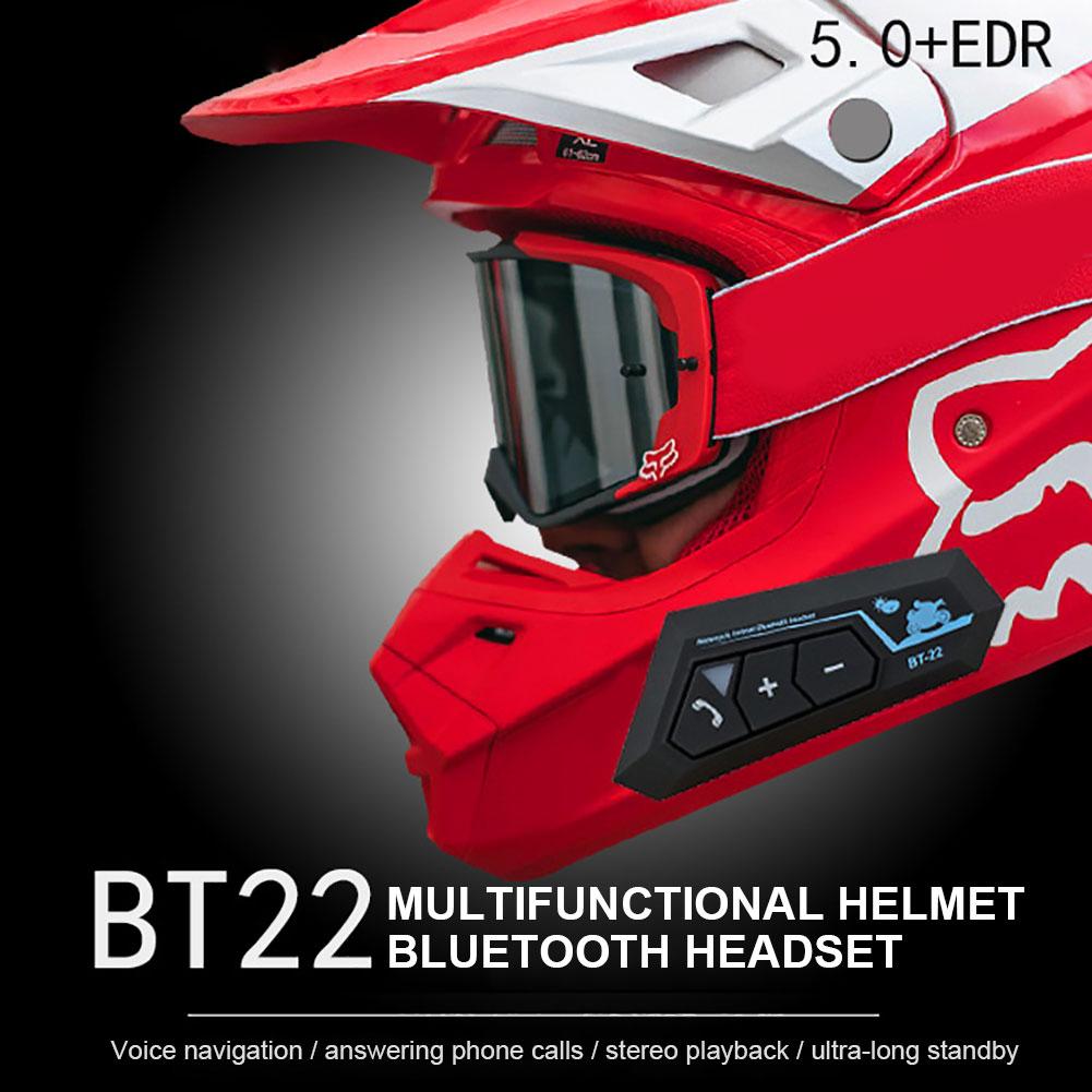 Interfono Moto Auricolari Casco Comunicazione Interfono Inter Comunicador Auricolare Casco Impermeabile Bluetooth 5.0 30m
