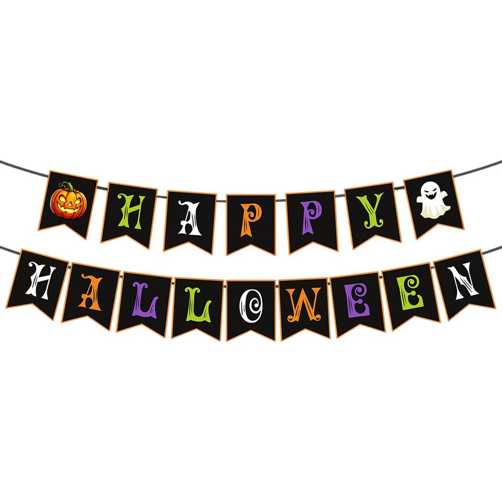 Halloween Party Decoration Flag