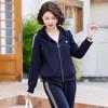 Women's Spring Hooded Two-Piece Casual Sport Suit